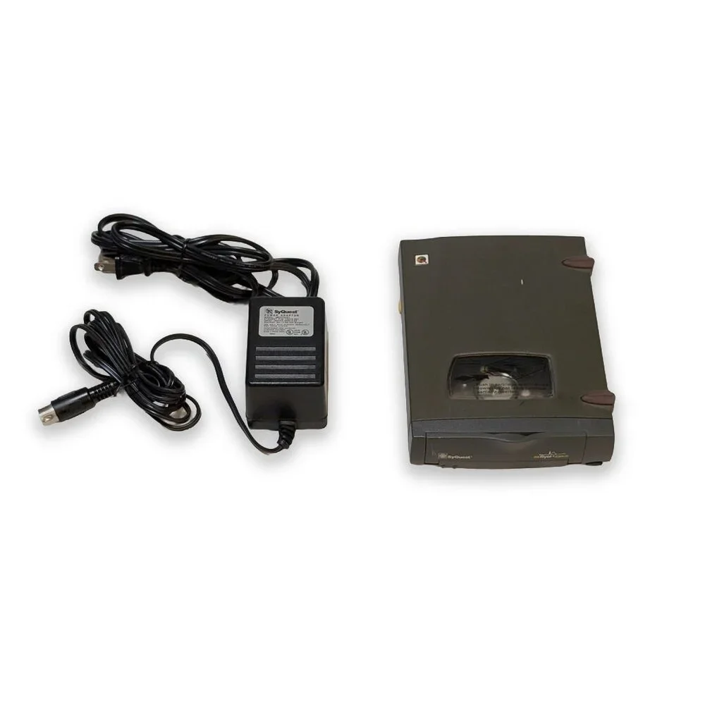 SyQuest EZ230 230MB SCSI EZ Flyer V External Tape Drive - 29007 W/ Power Supply
